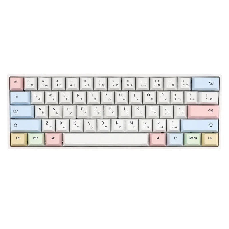 CuXiu PBT チョークキーキャップ 136 キー染料サブキーキャップセットチェリー MX スイッチメカニカルキーボード gh60 xd64 xd84 xd96 87 104