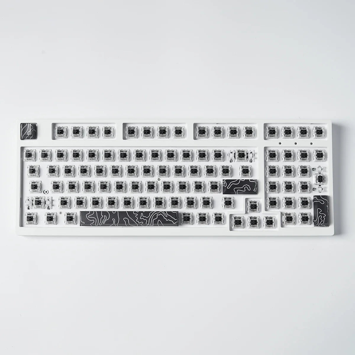 Coral Sea Keycap 4PCS Keycaps Cherry Profile Dye-Sub PBT keycaps Space Bar 6.25U ESC Enter Custom Keycap For Mechanical Keyboard